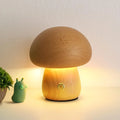 Wooden Mushroom Night Light