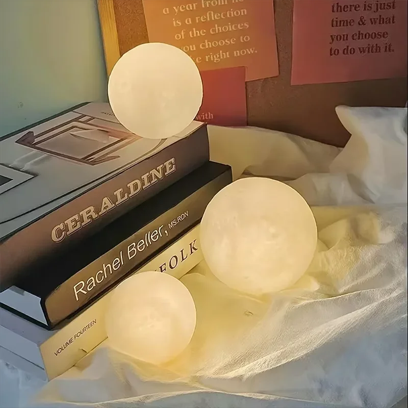 3D Moon Night Light