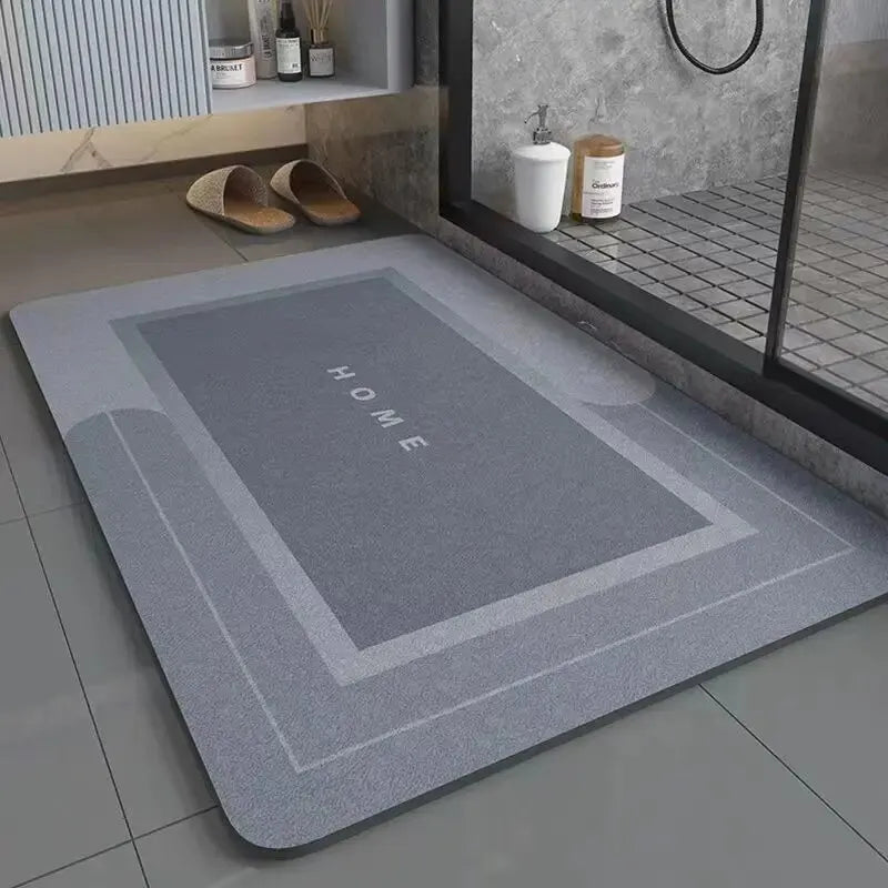 Quick-Dry Absorbent Bathroom Floor Mat
