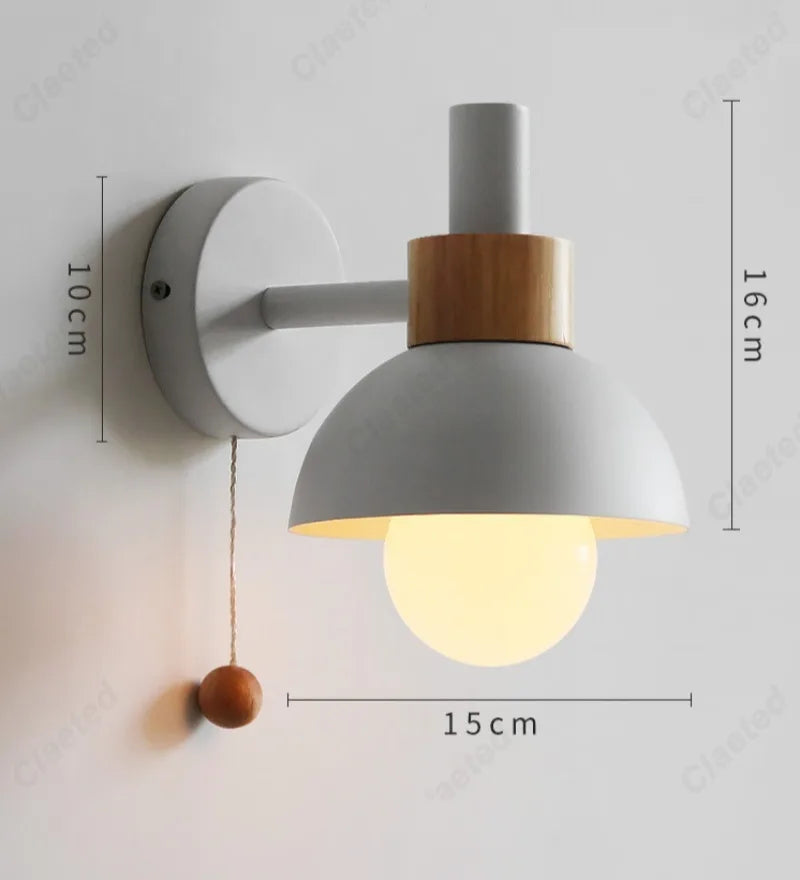 Minimalist Zipper Switch Wall Lamp