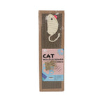 Oval Corrugated Cardboard Cat Scratcher Bed