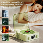 Retro Turntable Bluetooth Speaker with White Noise