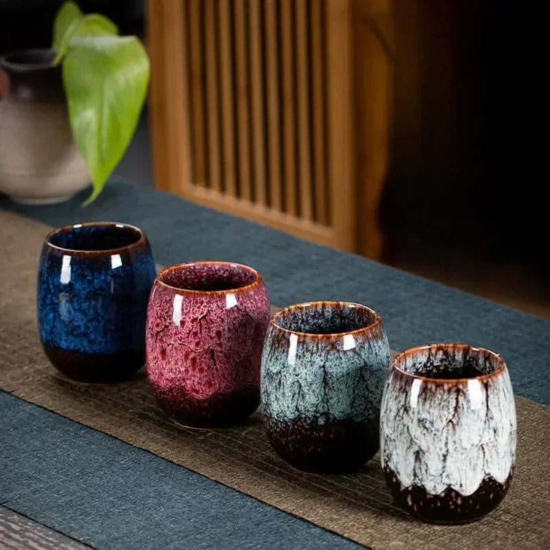 Reactive Kiln-Glaze Ceramic Tasting Cup 175ml