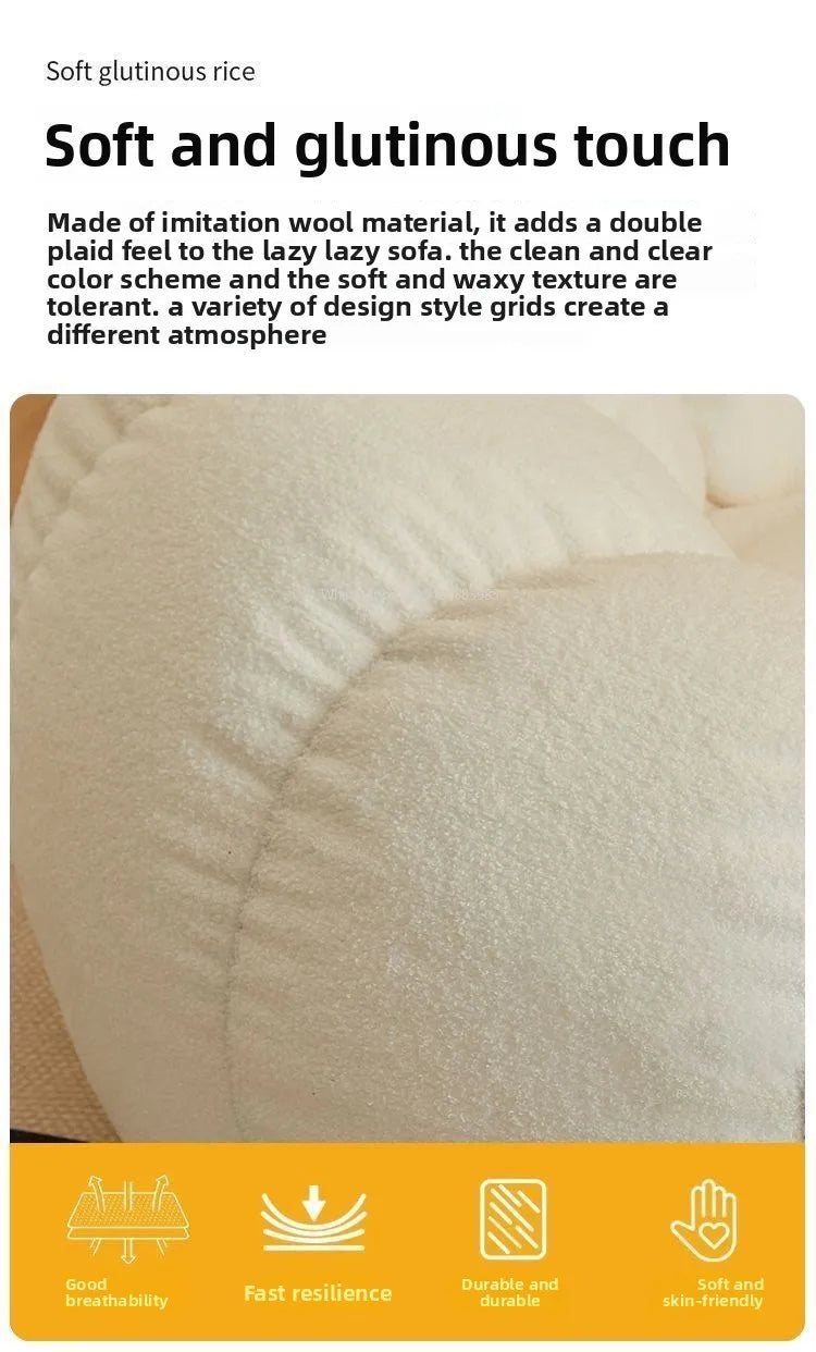 Removable Flannel Single Bean Bag Chair