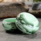 Hand-Painted Celadon Ceramic Teacup 80ml