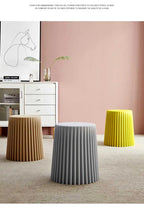 Adjustable Round Plastic Stool