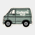 Cartoon Car Imitation-Cashmere Area Rug