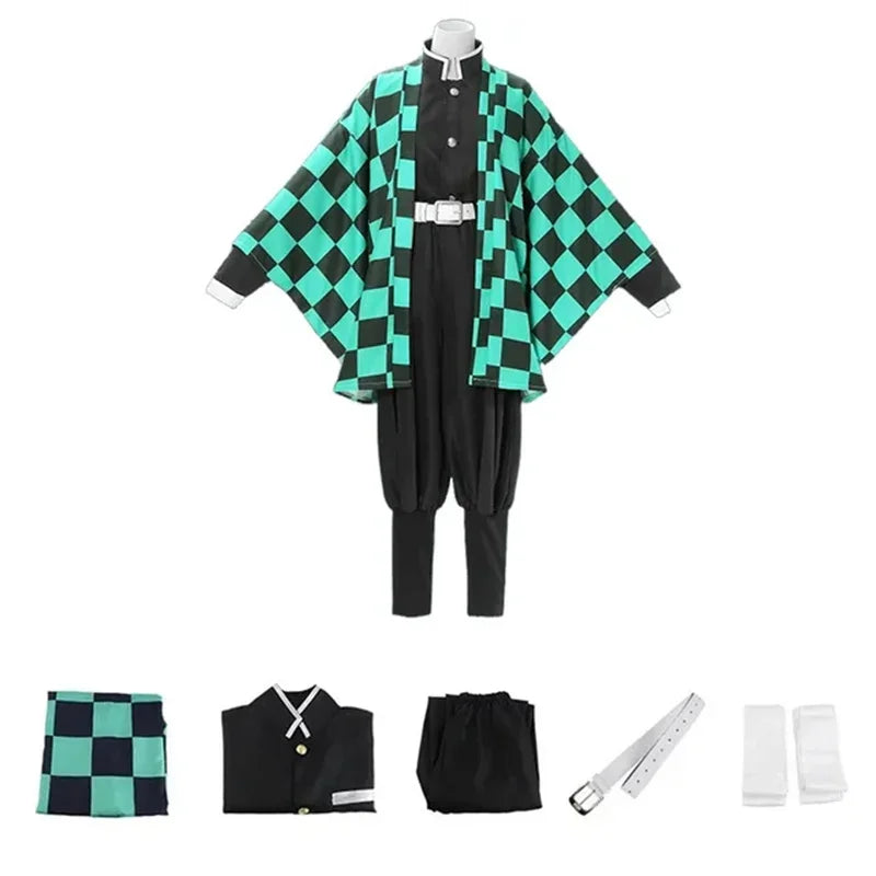 Anime-Inspired Kimono Cosplay Costume Top