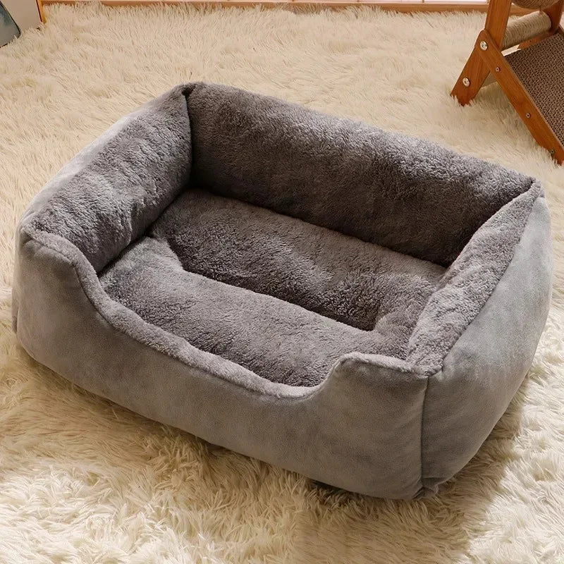 Plush Breathable Cat Bed