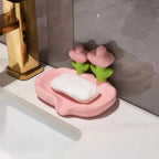 Tulip Self-Draining Soap Dish