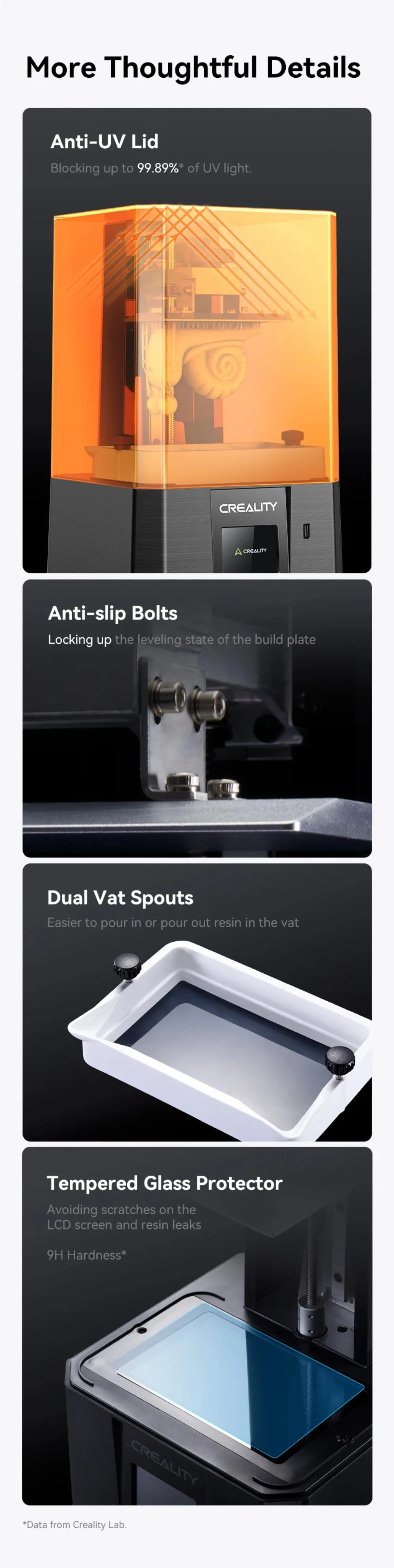 Creality HALOT R6 2K Resin 3D Printer