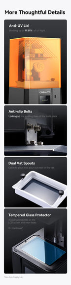 Creality HALOT R6 2K Resin 3D Printer