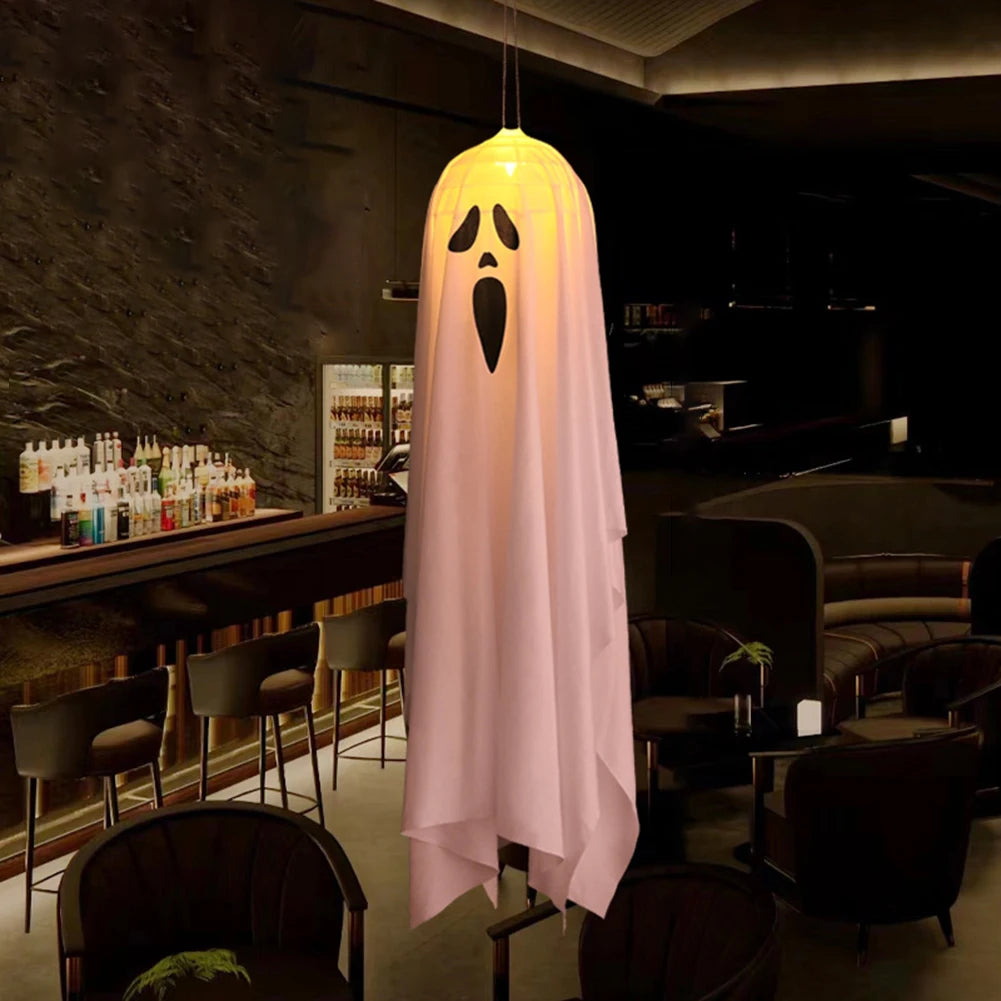 LED Hanging Ghost Halloween Decoration