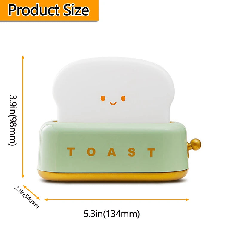Rechargeable Toaster Night Light