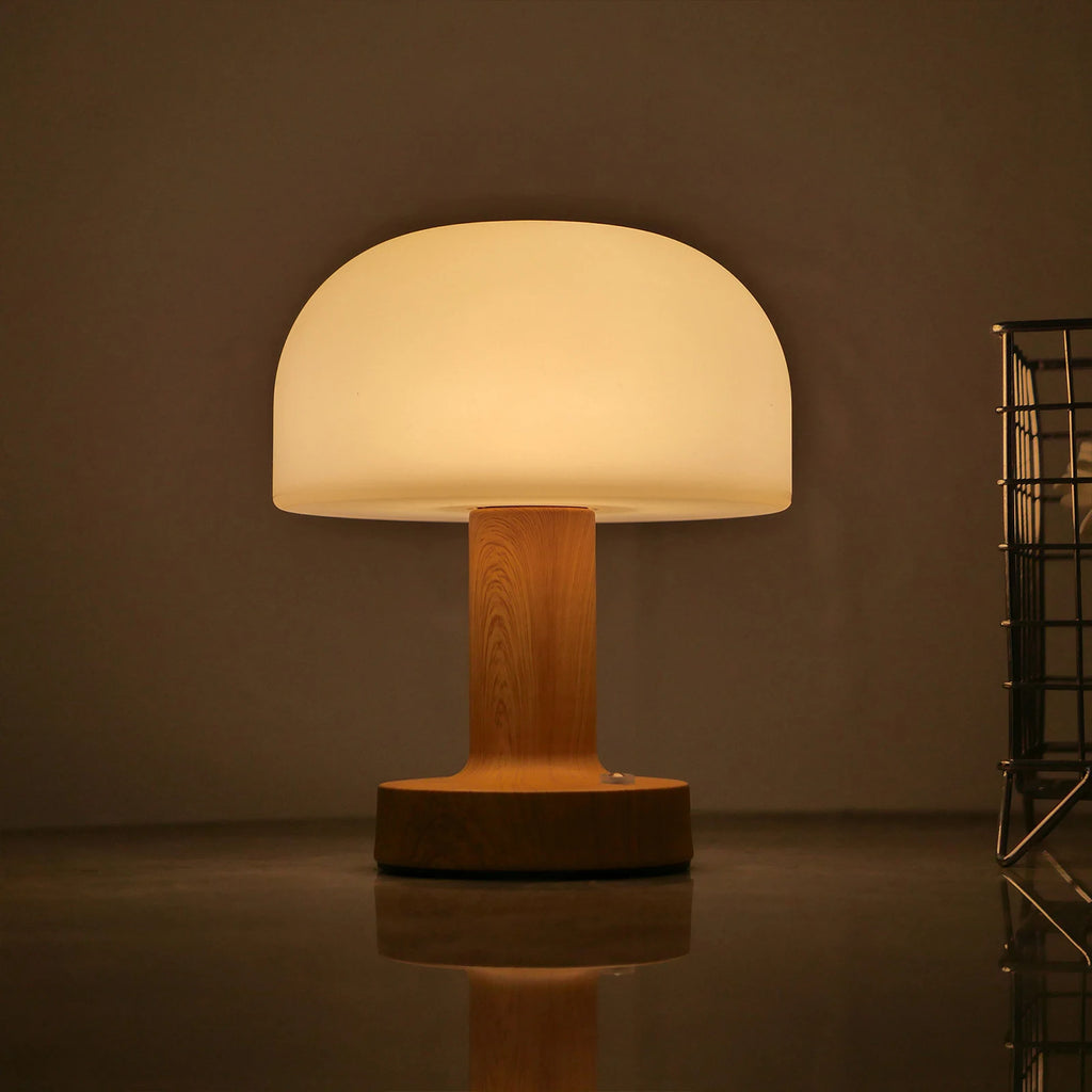 Rechargeable Mushroom LED Table Lamp