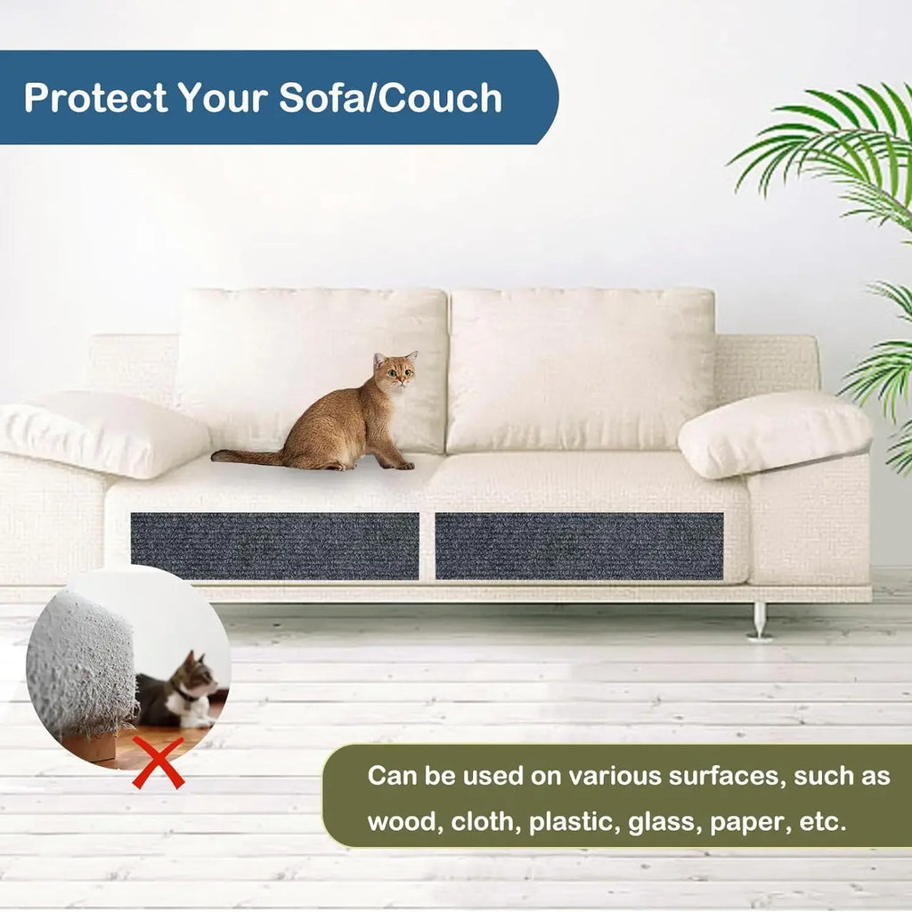 Self-Adhesive Trimmable Cat Scratching Mat