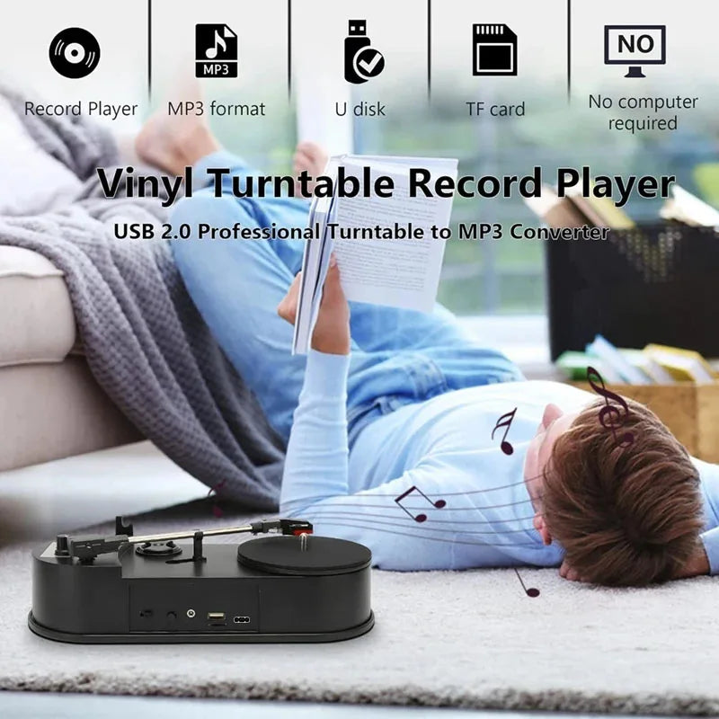 EZCAP613 Vinyl-to-MP3 Record Player