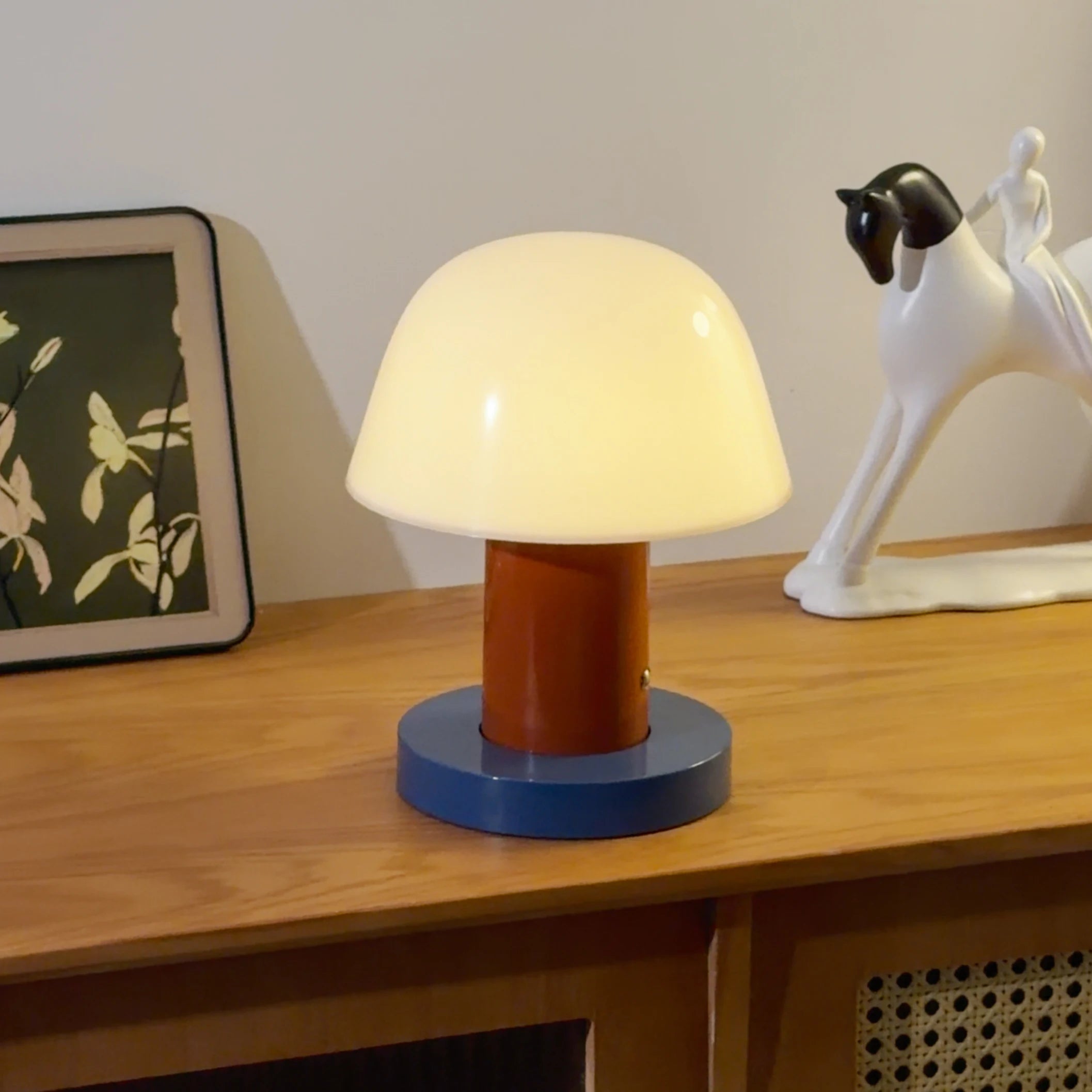 Rechargeable Mushroom Table Lamp
