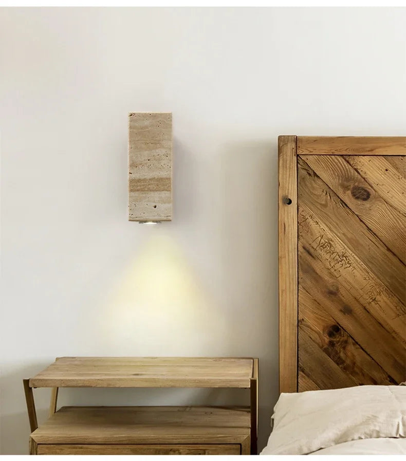 Wabi-Sabi Marble Wall Lamp