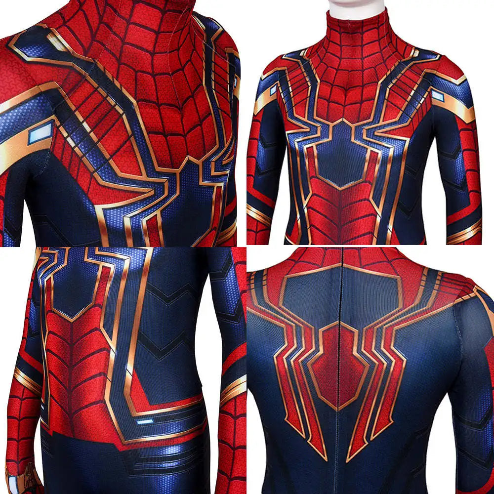 Spider-Man Style Zentai Superhero Cosplay Bodysuit