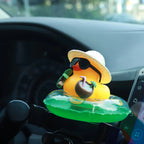 Tropical Duck Dashboard Ornament