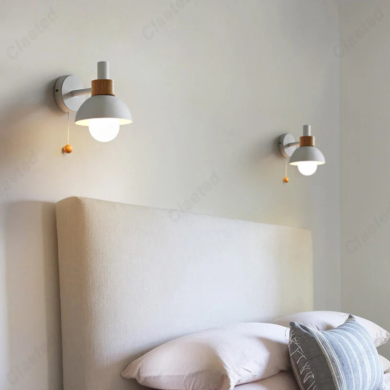 Minimalist Zipper Switch Wall Lamp