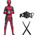 Deadpool Style Superhero Cosplay Costume Set