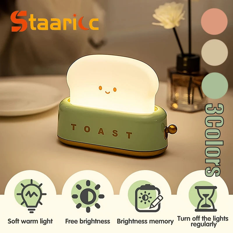 Rechargeable Toaster Night Light