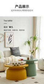Round Nordic Side Coffee Table