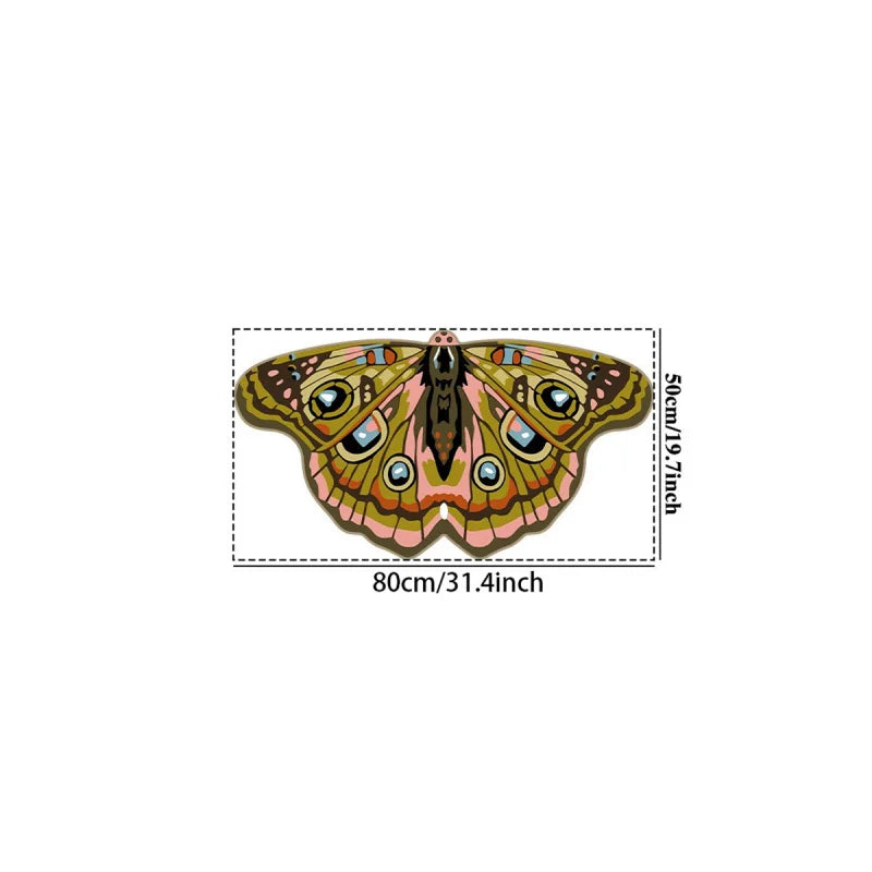 Retro Butterfly Non-Slip Area Rug