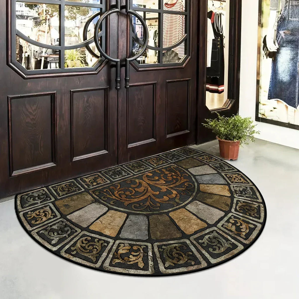Retro Absorbent Non-Slip Entrance Door Mat