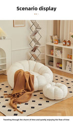 Removable Flannel Single Bean Bag Chair