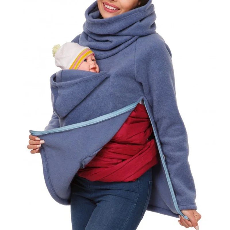 Fleece Maternity Baby Carrier Pullover