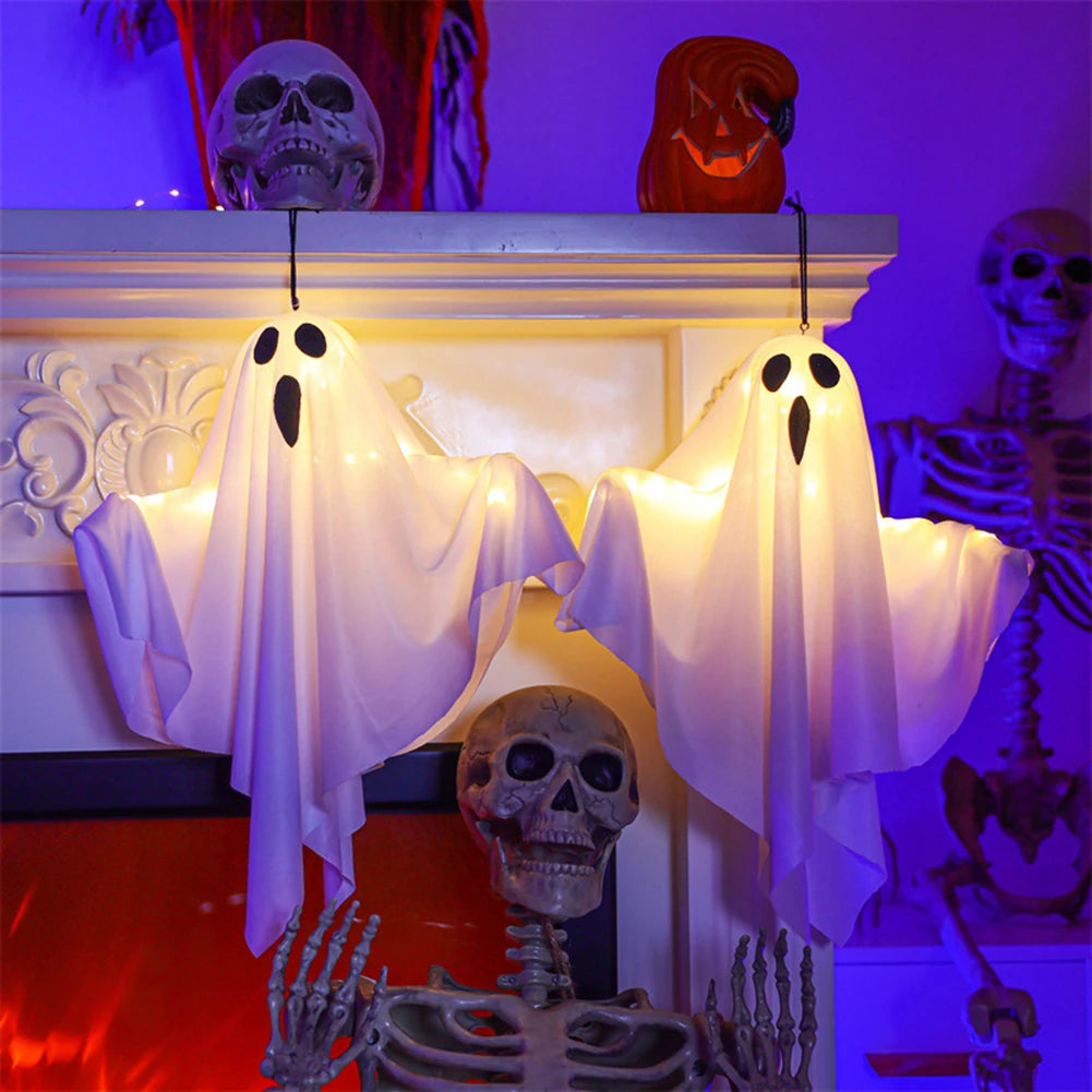 LED Hanging Ghost Halloween Decoration