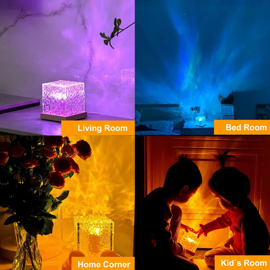 Ocean Wave Aurora Projector Light