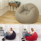Inflatable Flocked Lounge Chair