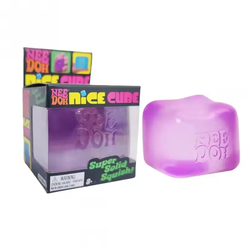 Jellyfish & Cube Squish Fidget Toy