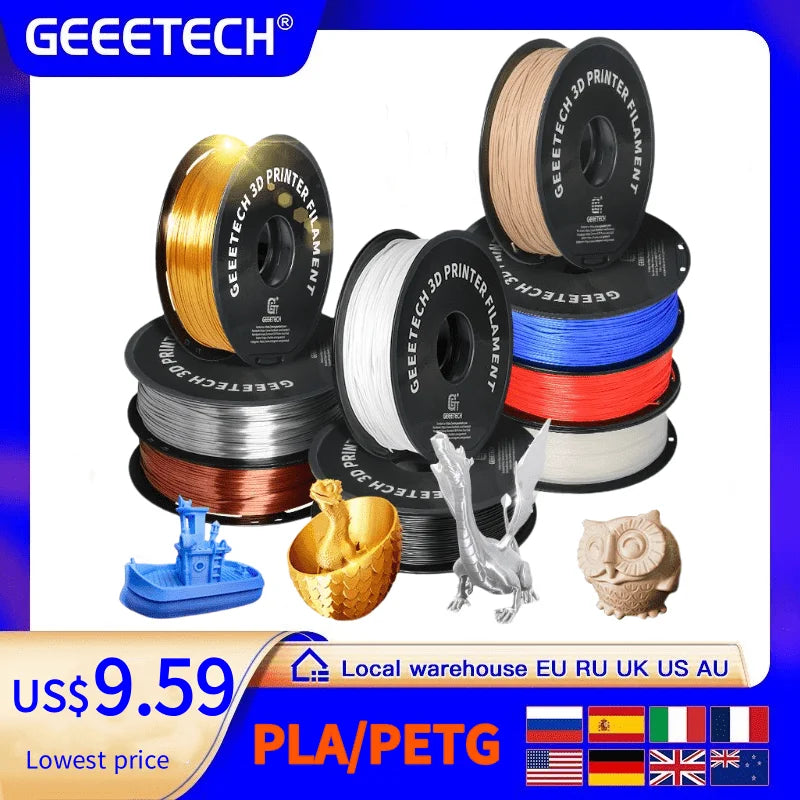 1.75 mm PLA/PETG 3D Printer Filament - 1 kg