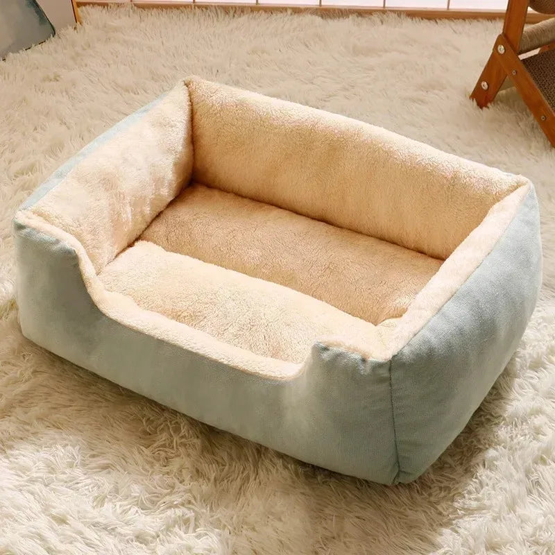 Plush Breathable Cat Bed