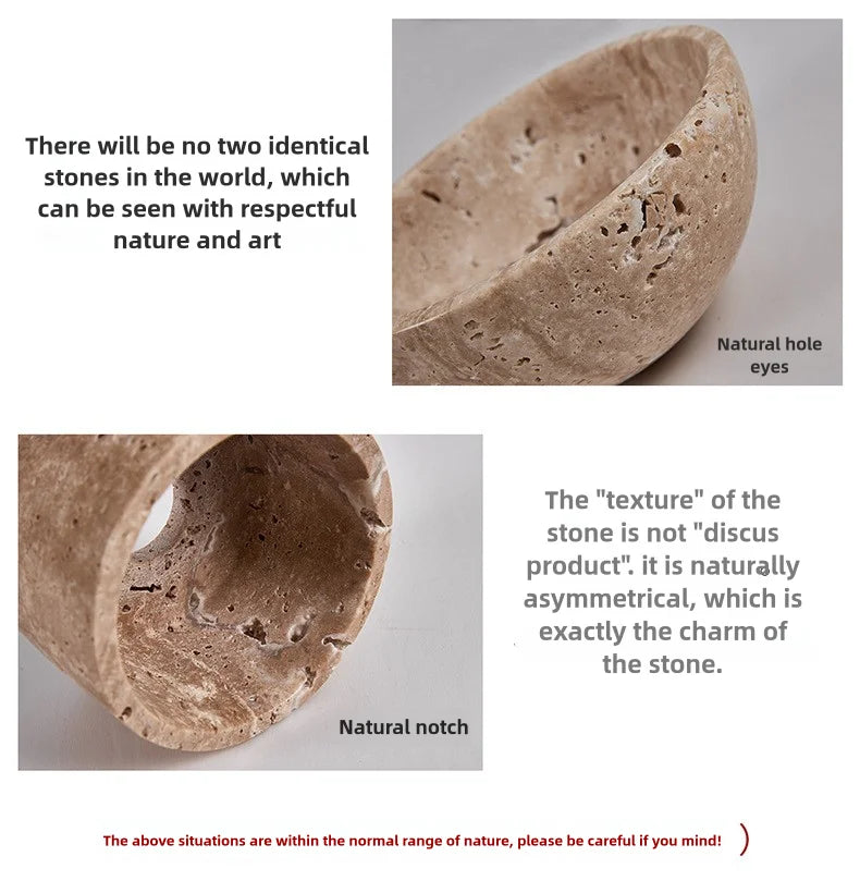 Wabi-Sabi Cave Stone Pendant Light