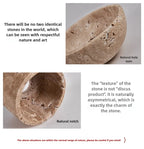 Wabi-Sabi Cave Stone Pendant Light