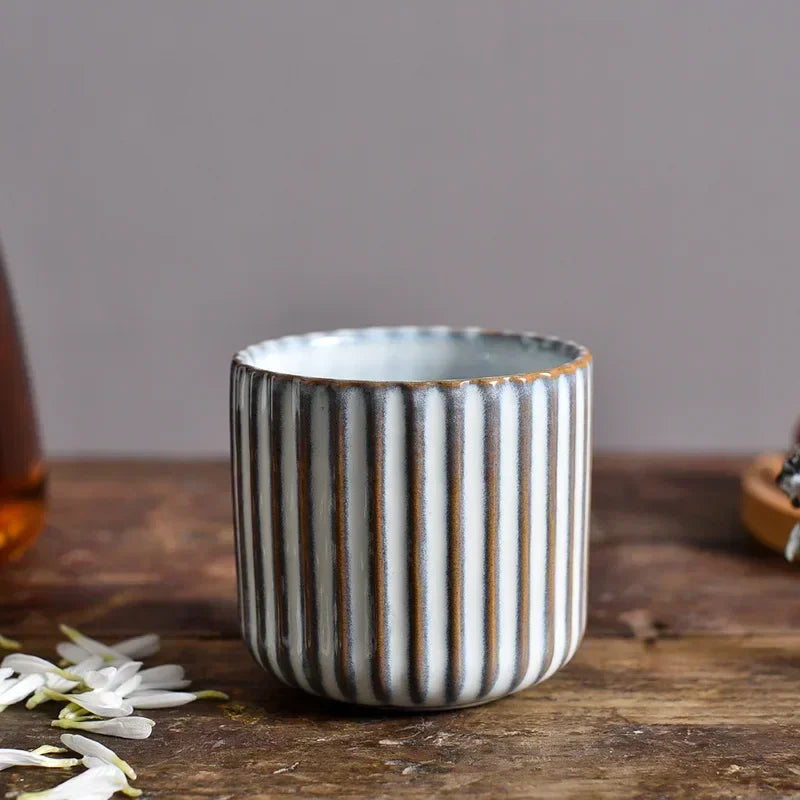 Japanese-Style Retro Ceramic Tea Mug 180ml