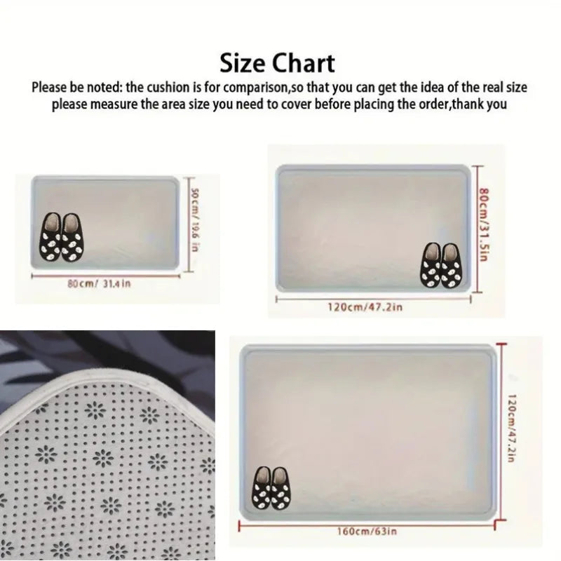 Cartoon Record Non-Slip Door Mat