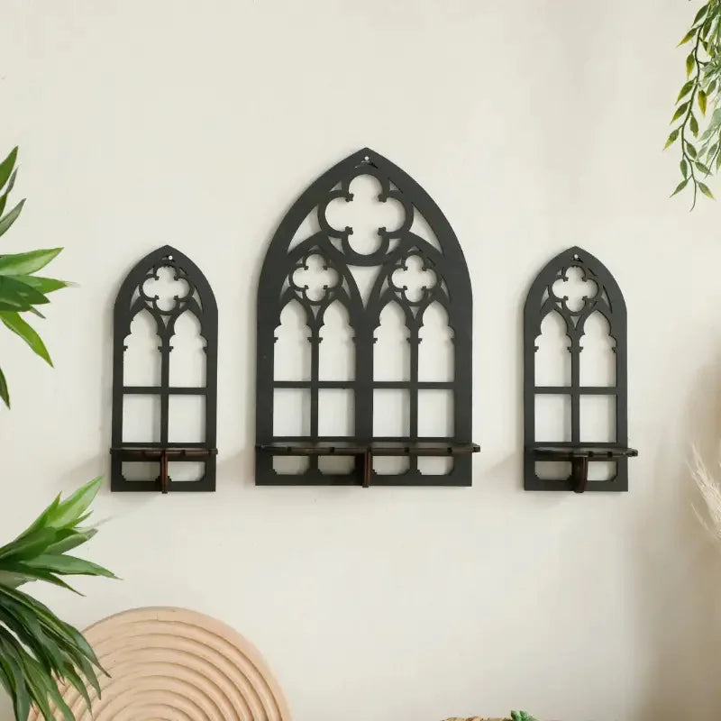 Wooden Crystal Display Stand