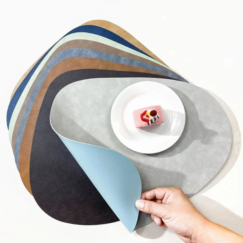 Double-Sided PU Leather Placemat