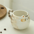 Cute Cat-Shaped Ceramic Mug 380ml