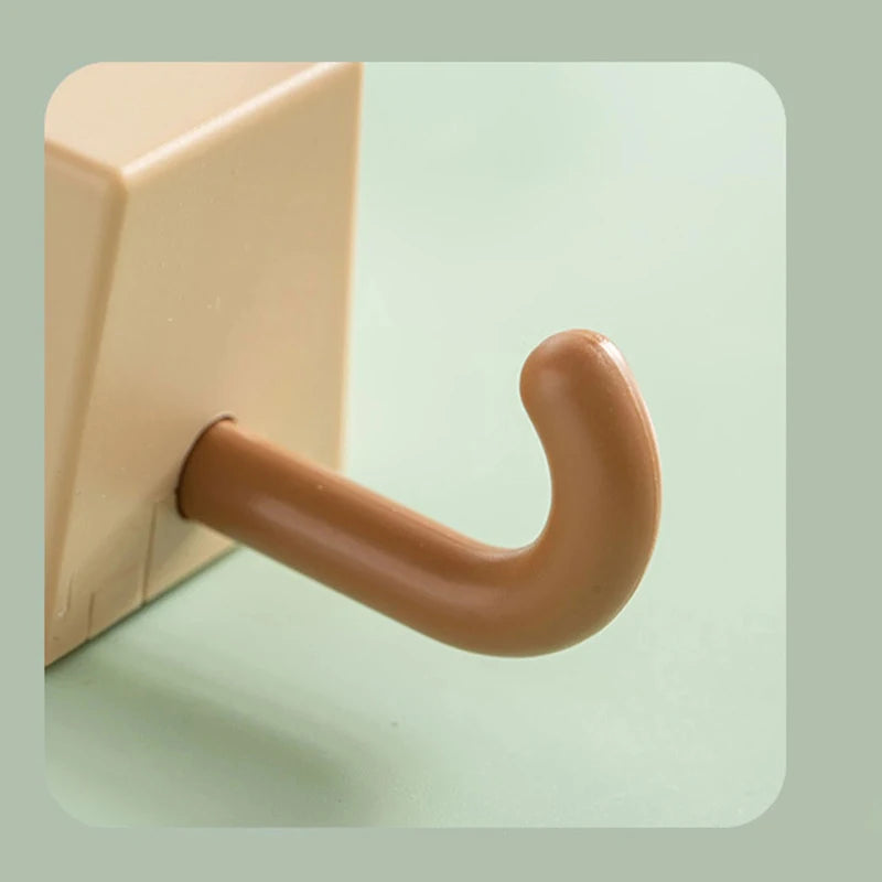 Adhesive Cartoon Cat Wall Hooks