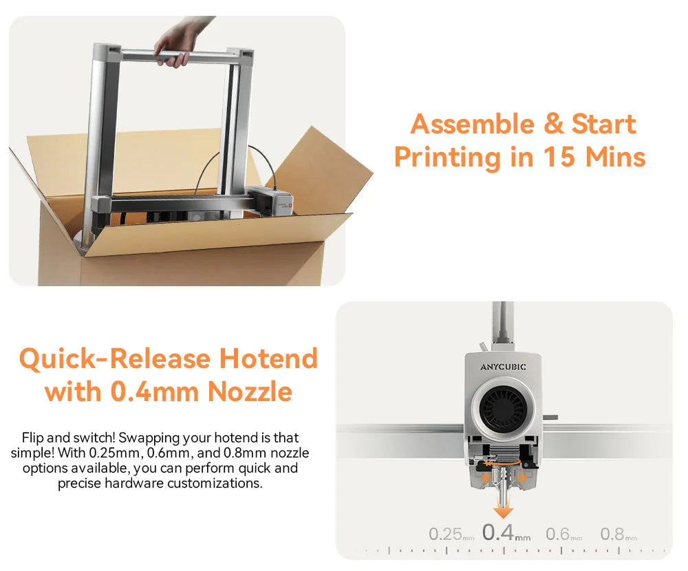 Anycubic Kobra 4 / Kobra 4 Combo 3D Printer