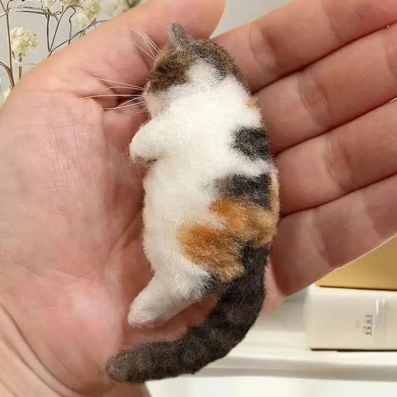 DIY Wool Needle Felting Animal Craft Kit