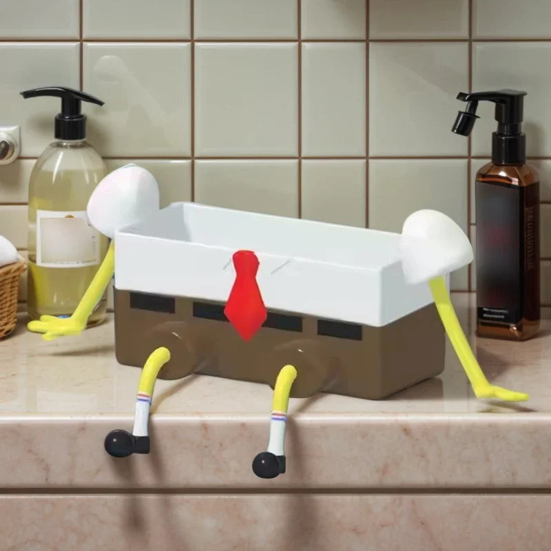 Wall-Mounted Kitchen Sink Drainage Caddy